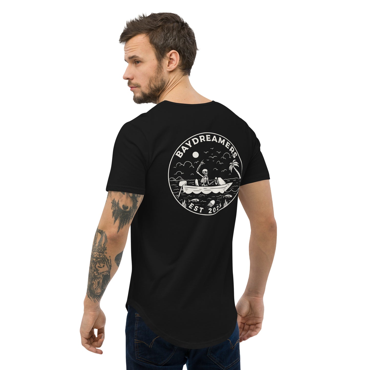 Men's Curved Hem T-Shirt