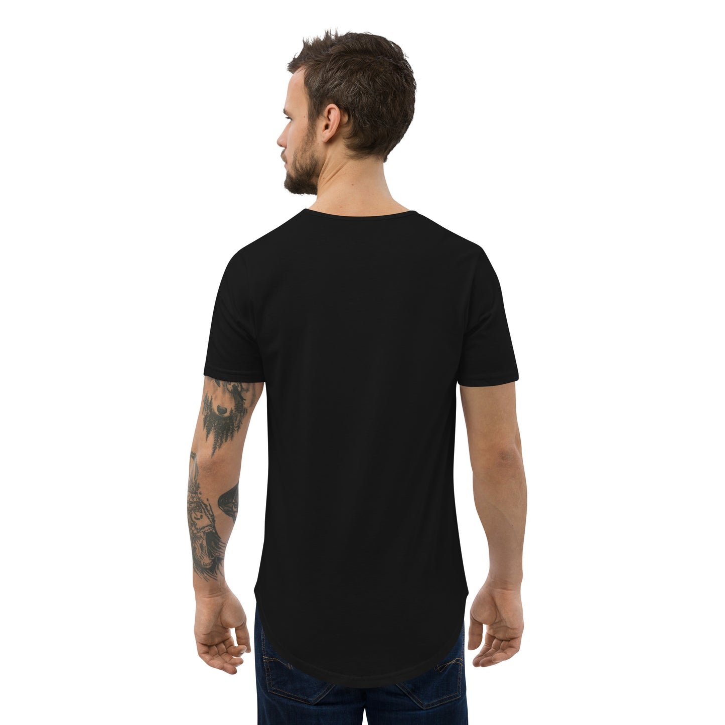 Men's Curved Hem T-Shirt