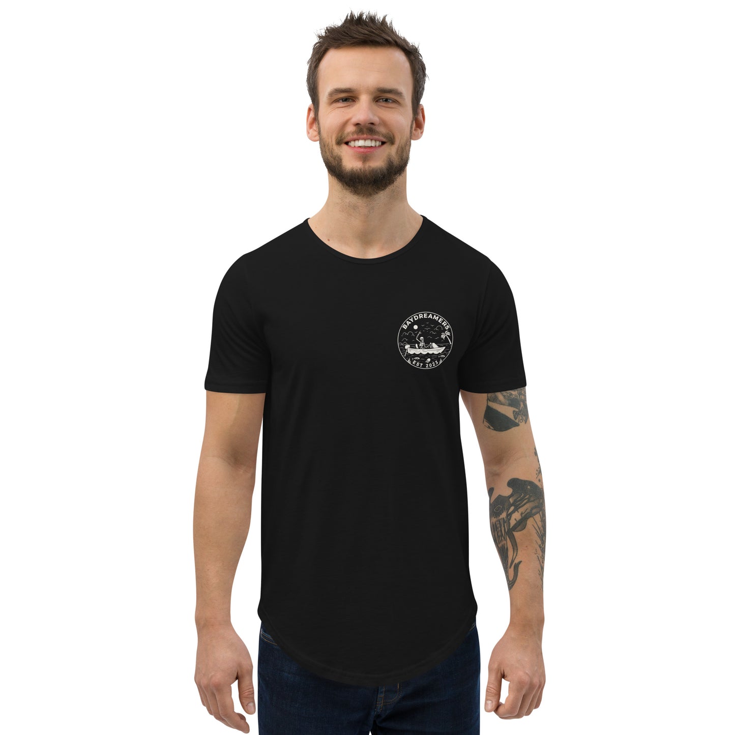 Men's Curved Hem T-Shirt