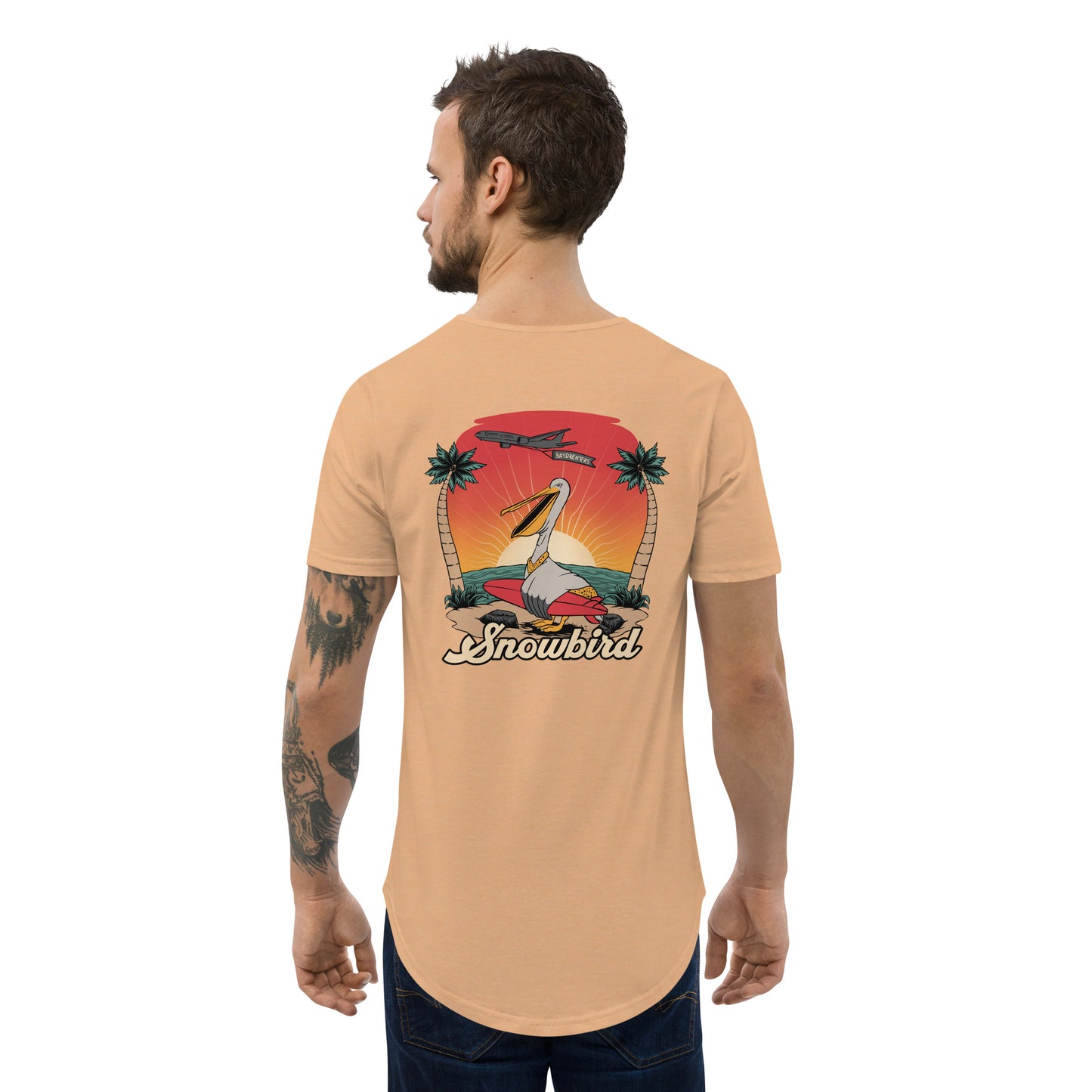 Men's Curved Hem T-Shirt