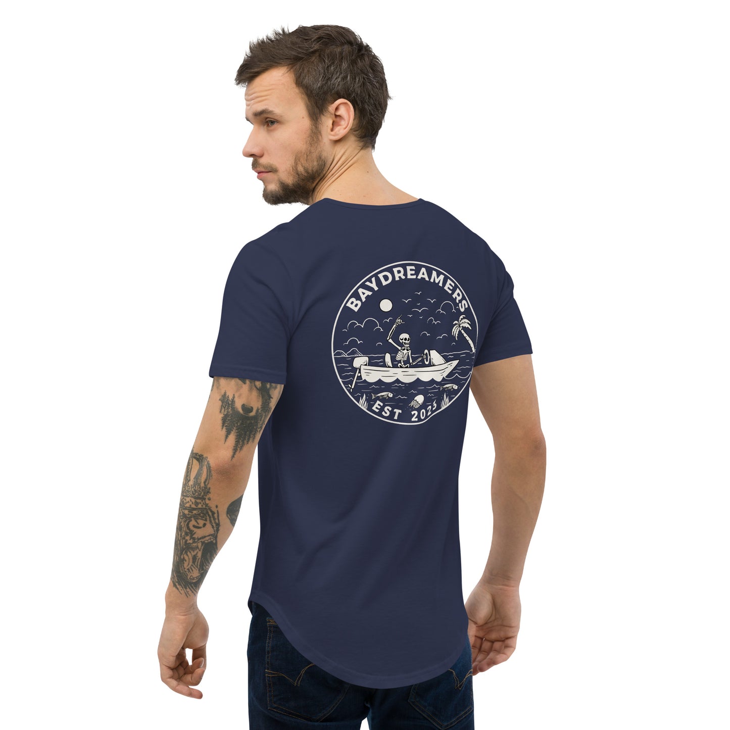 Men's Curved Hem T-Shirt