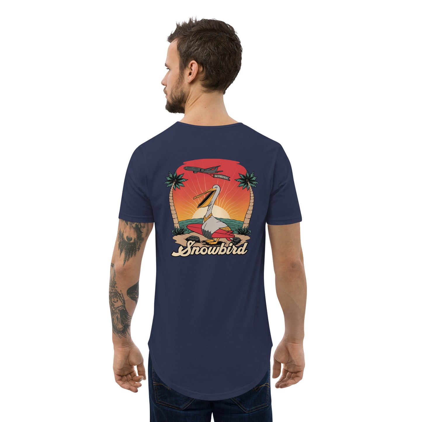 Men's Curved Hem T-Shirt