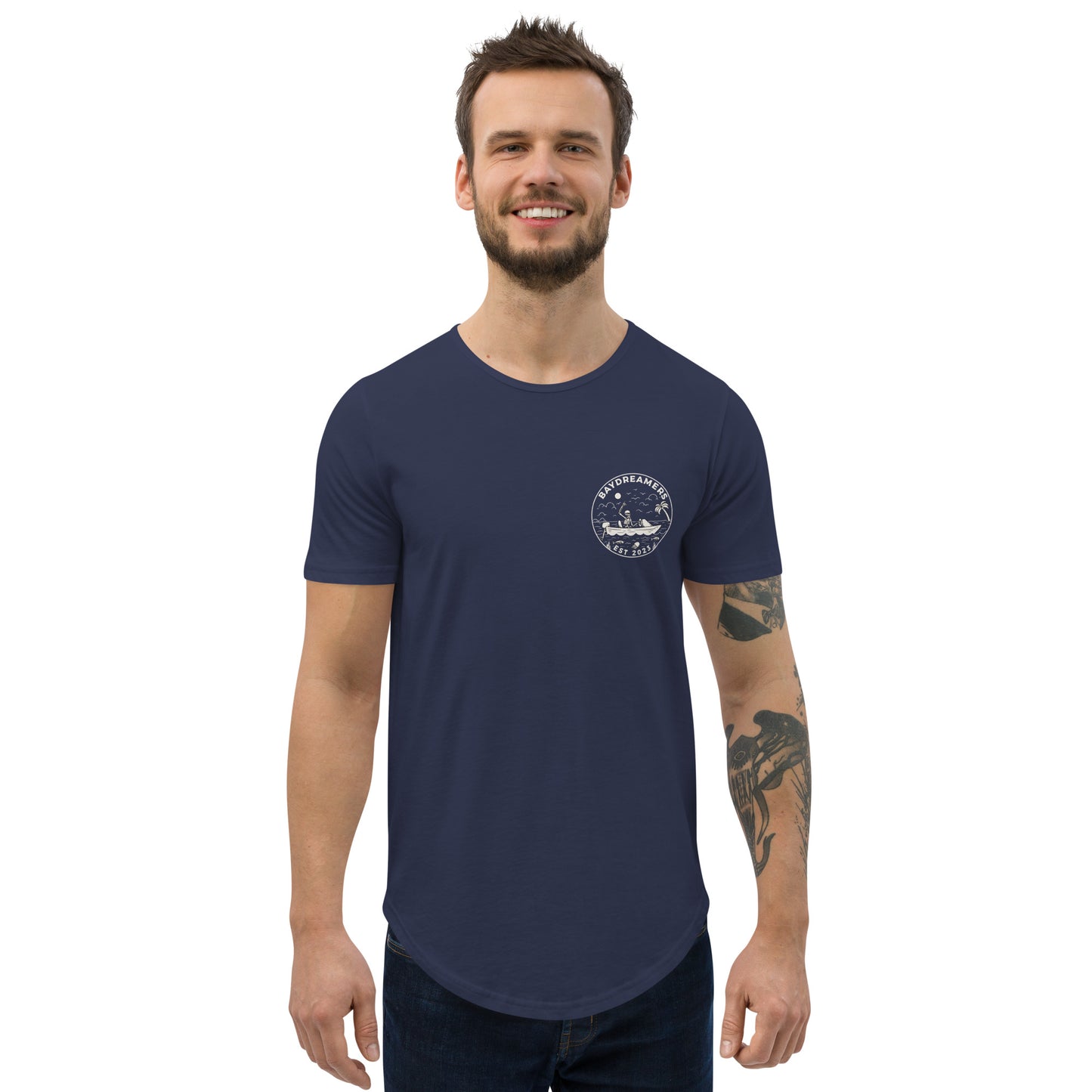 Men's Curved Hem T-Shirt