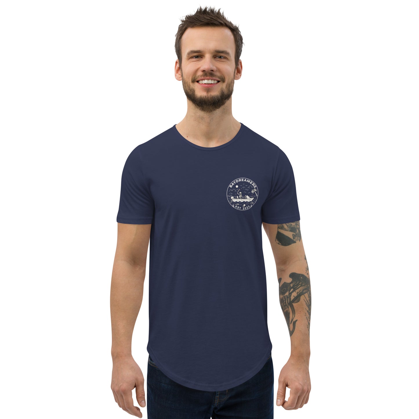 Men's Curved Hem T-Shirt