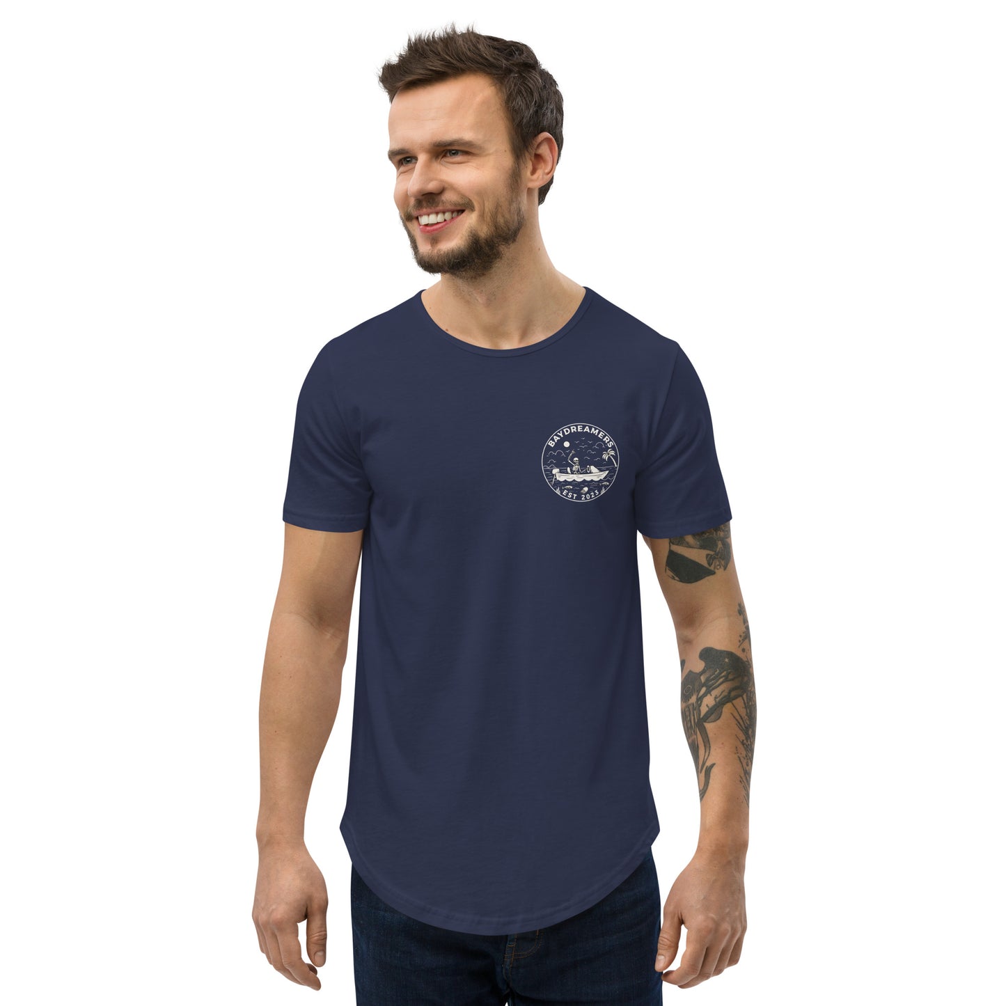 Men's Curved Hem T-Shirt