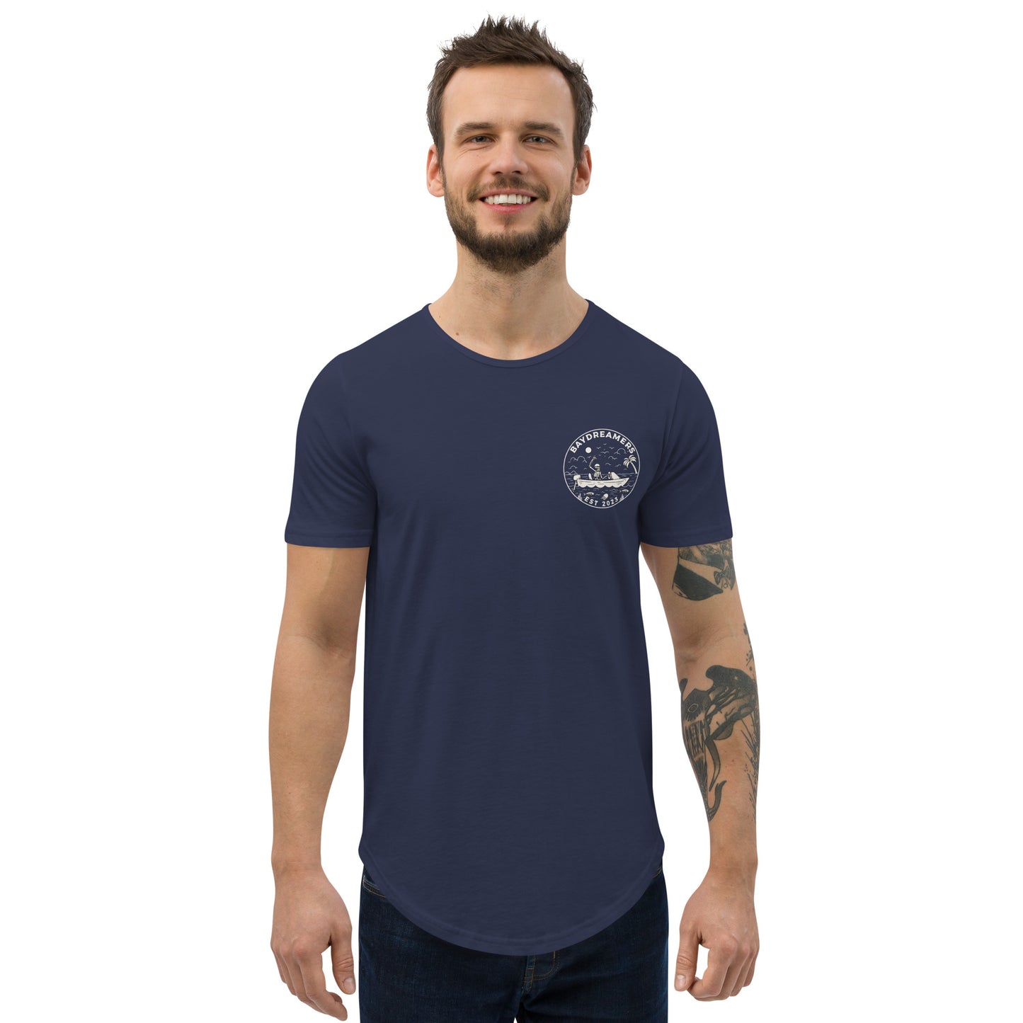 Men's Curved Hem T-Shirt