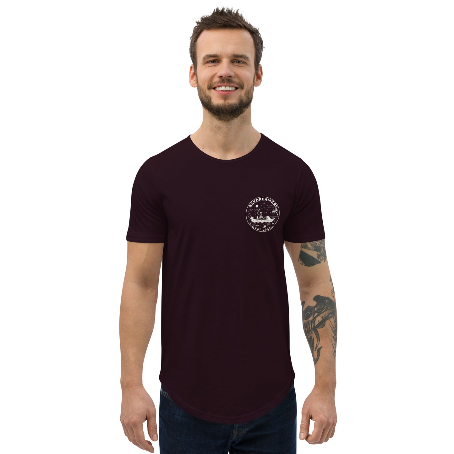 Men's Curved Hem T-Shirt