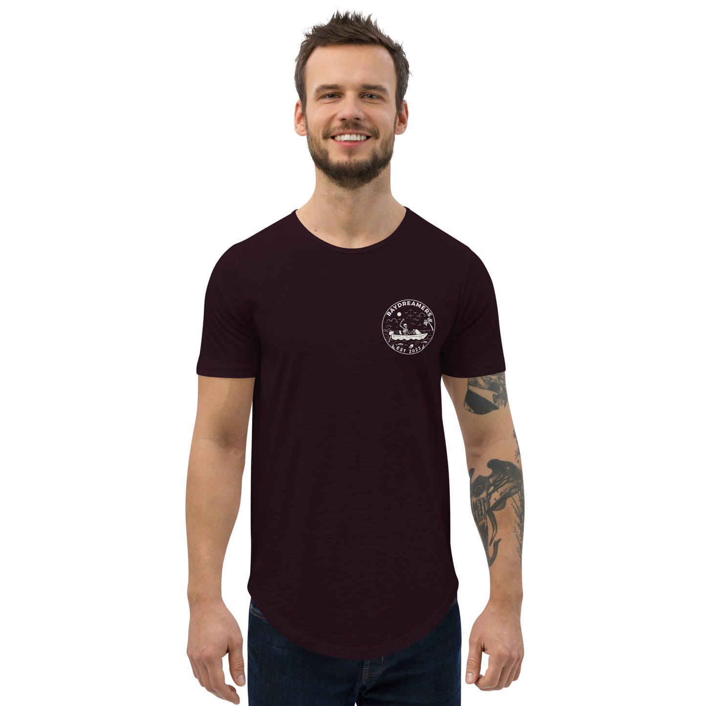 Men's Curved Hem T-Shirt