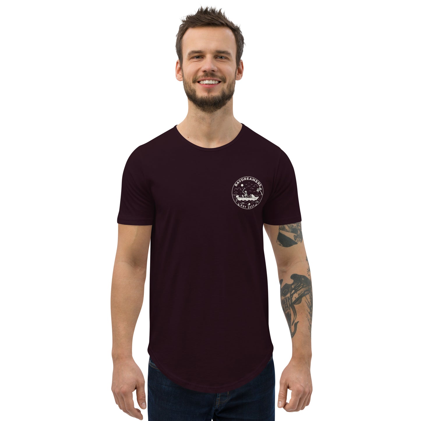 Men's Curved Hem T-Shirt