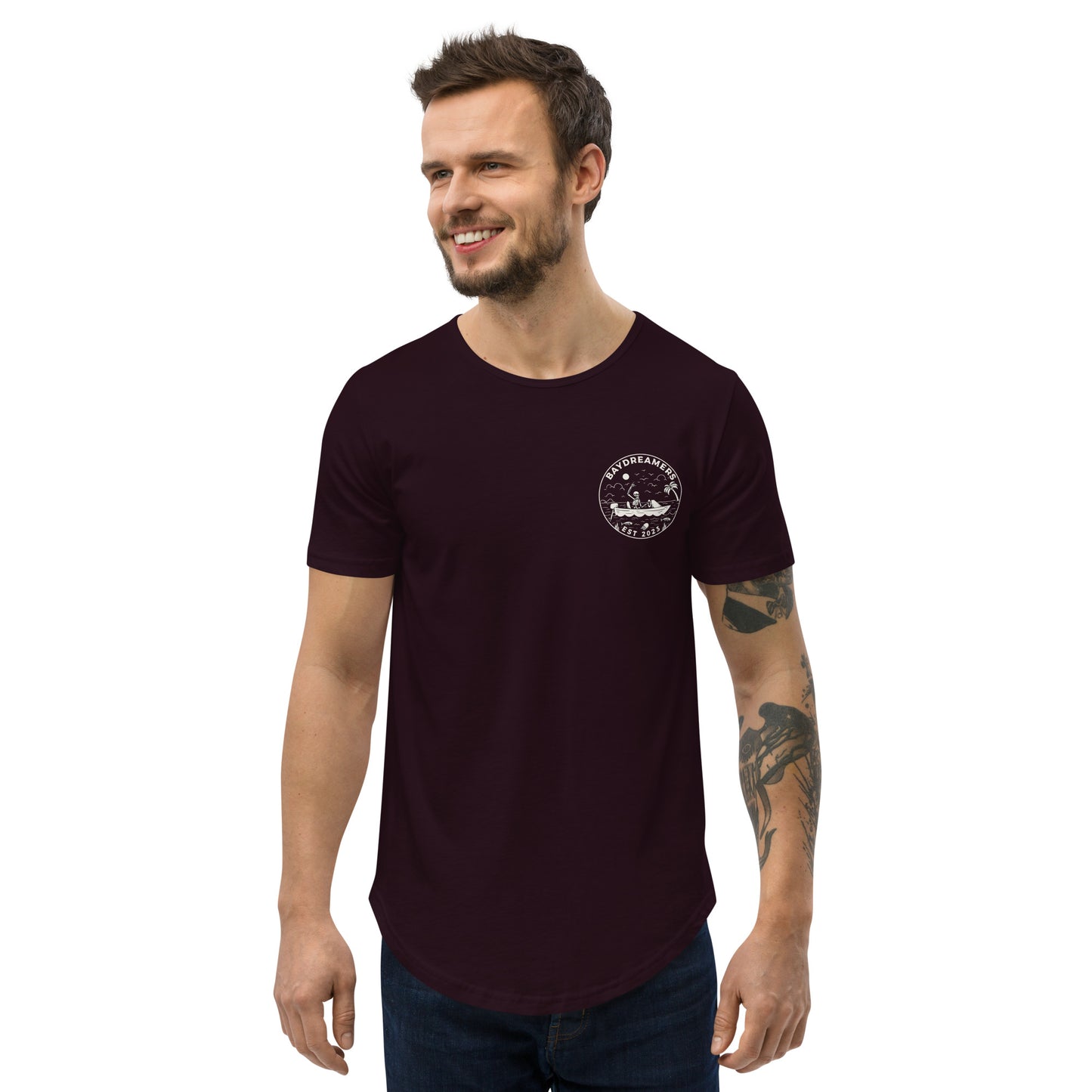 Men's Curved Hem T-Shirt